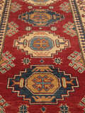 
    Kazak Fine - Dark red - 82 x 279 cm
  
