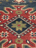 
    Kazak Fine - Dark red - 86 x 193 cm
  