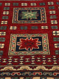 
    Kazak Fine - Dark red - 200 x 270 cm
  