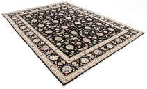 
    Tabriz 50 Raj with silk - Black - 198 x 258 cm
  