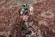
    Tabriz 60 Raj silk warp - Dark red - 195 x 305 cm
  
