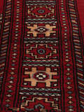 
    Pakistan Bokhara 3ply - Dark red - 141 x 207 cm
  