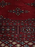 
    Pakistan Bokhara 2ply - Dark red - 166 x 243 cm
  