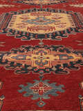 
    Kazak Fine - Dark red - 195 x 298 cm
  