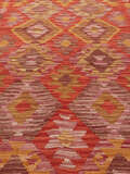 
    Kilim Afghan Old style - Dark red - 84 x 302 cm
  