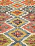
    Kilim Afghan Old style - Orange - 95 x 141 cm
  