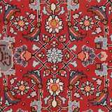
    Tabriz 40 Raj - Dark red - 49 x 49 cm
  