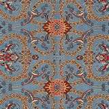 
    Isfahan silk warp - Dark red - 80 x 117 cm
  