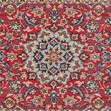 
    Isfahan silk warp - Dark red - 70 x 114 cm
  
