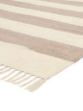 
    Cotton stripe - Brown - 140 x 200 cm
  