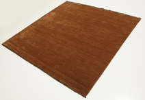 
    Handloom fringes - Brown - 200 x 200 cm
  