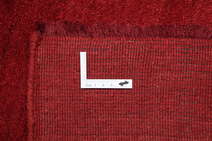
    Handloom fringes - Dark red - 200 x 200 cm
  