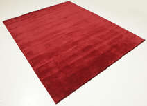 
    Handloom fringes - Dark red - 200 x 250 cm
  
