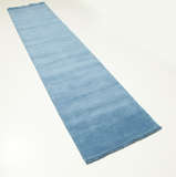 
    Handloom fringes - Light blue - 80 x 350 cm
  