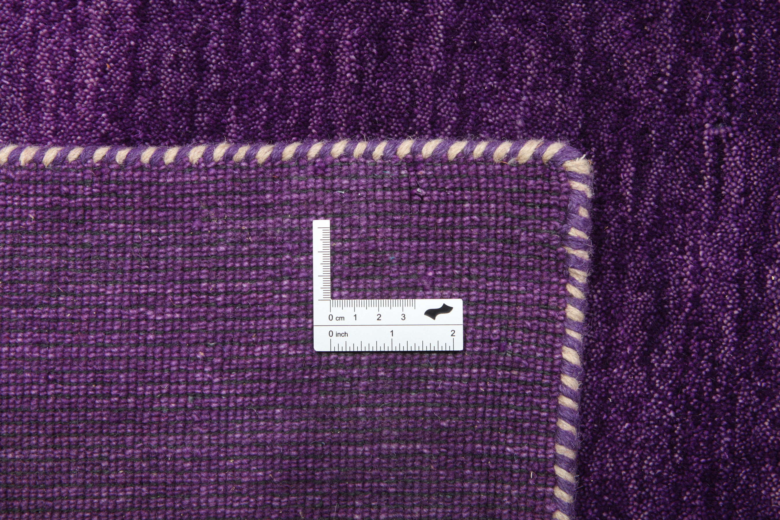 
    Gabbeh loom Two Lines - Purple - 190 x 290 cm
  