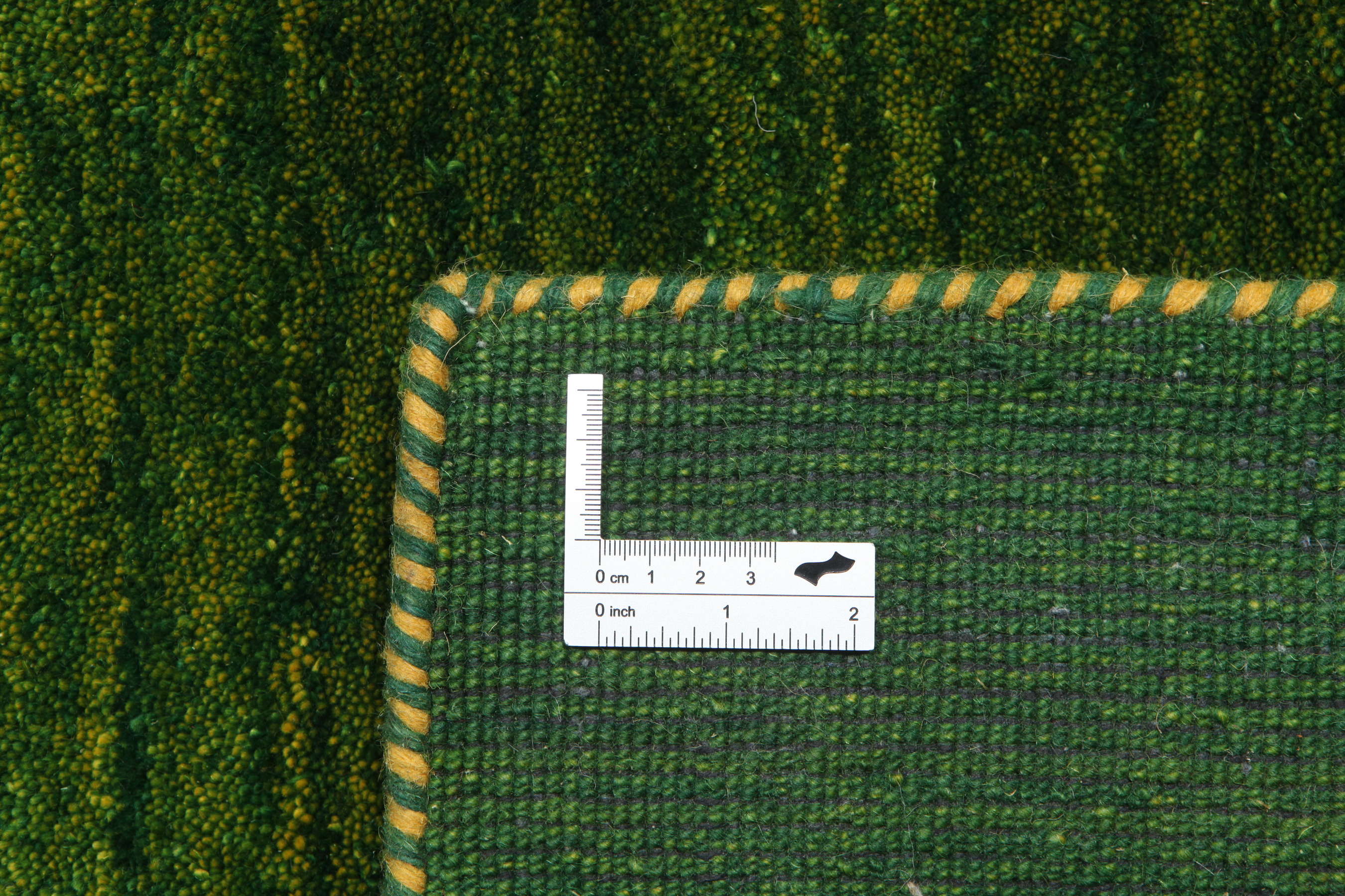 
    Gabbeh loom Two Lines - Green - 160 x 230 cm
  