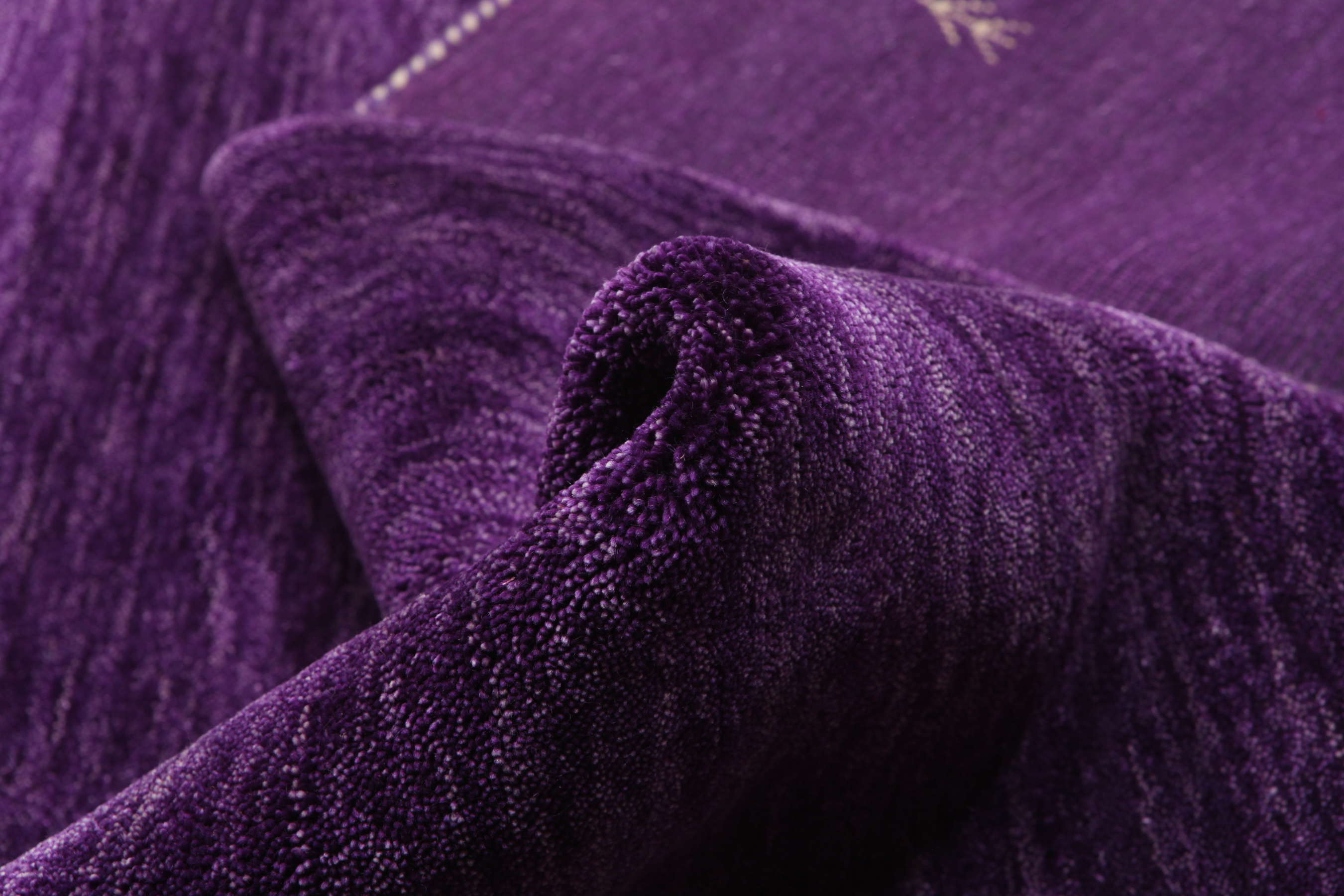 
    Gabbeh loom Two Lines - Purple - 160 x 230 cm
  
