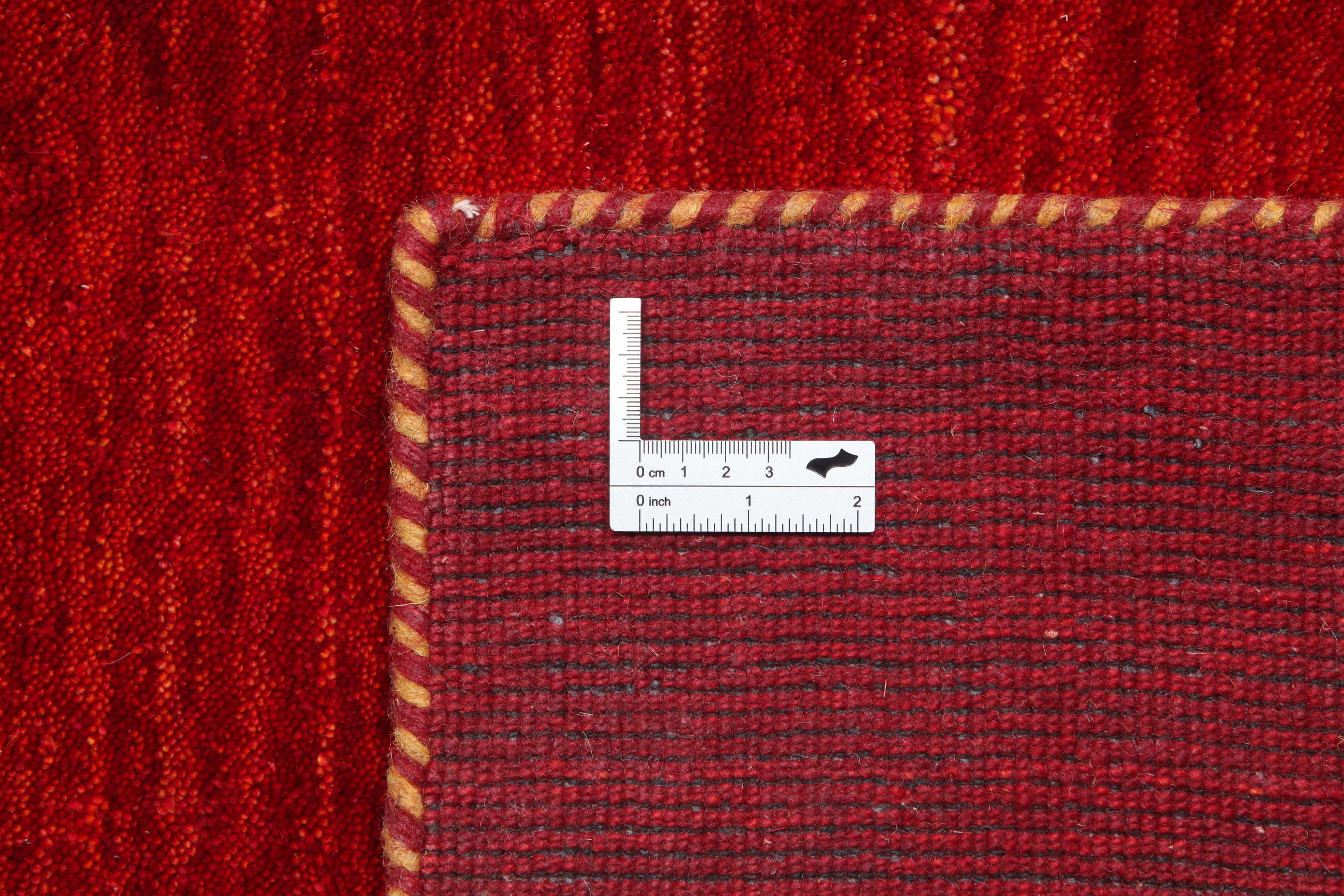 
    Gabbeh loom Two Lines - Red - 240 x 290 cm
  