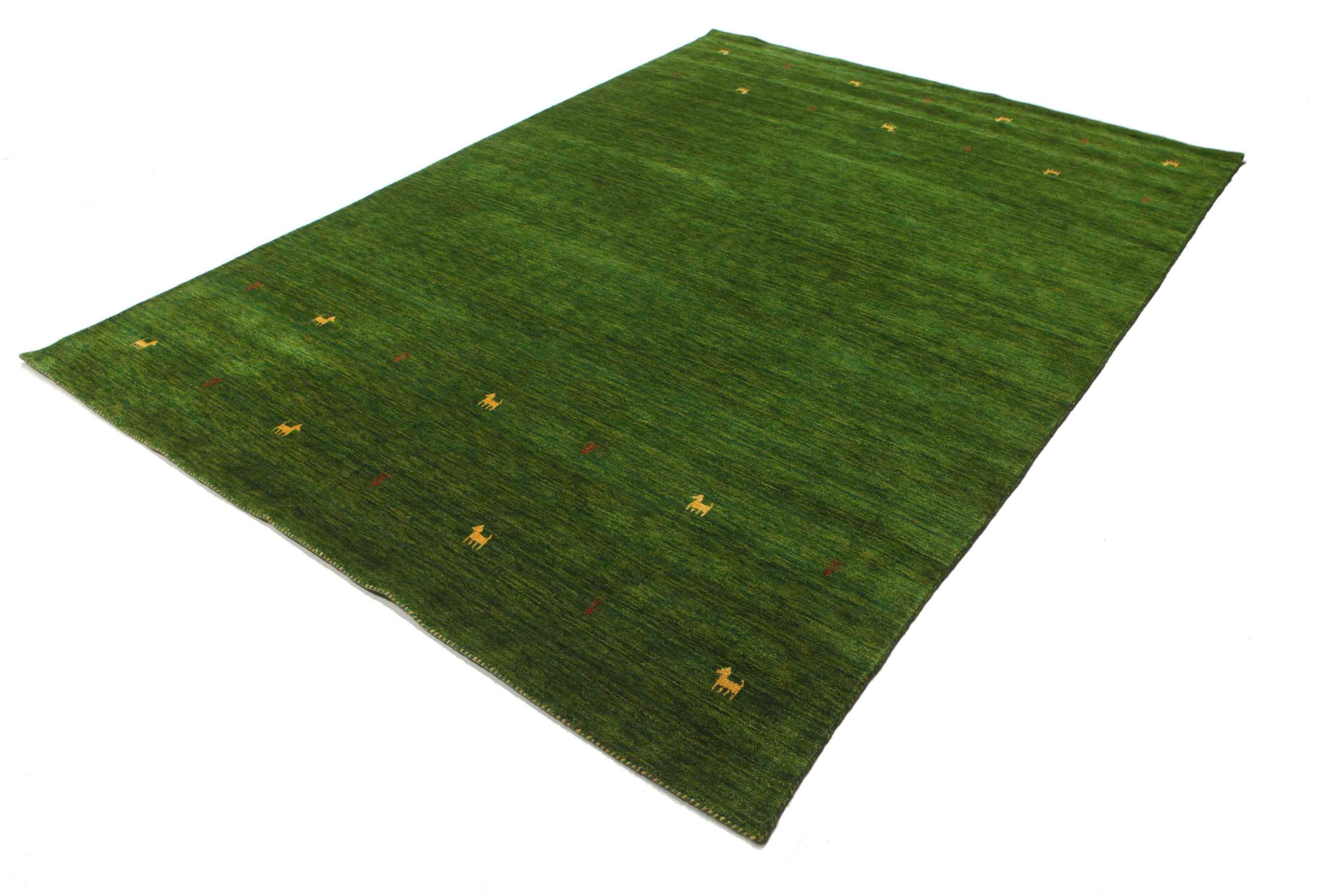 
    Gabbeh loom Two Lines - Green - 240 x 340 cm
  
