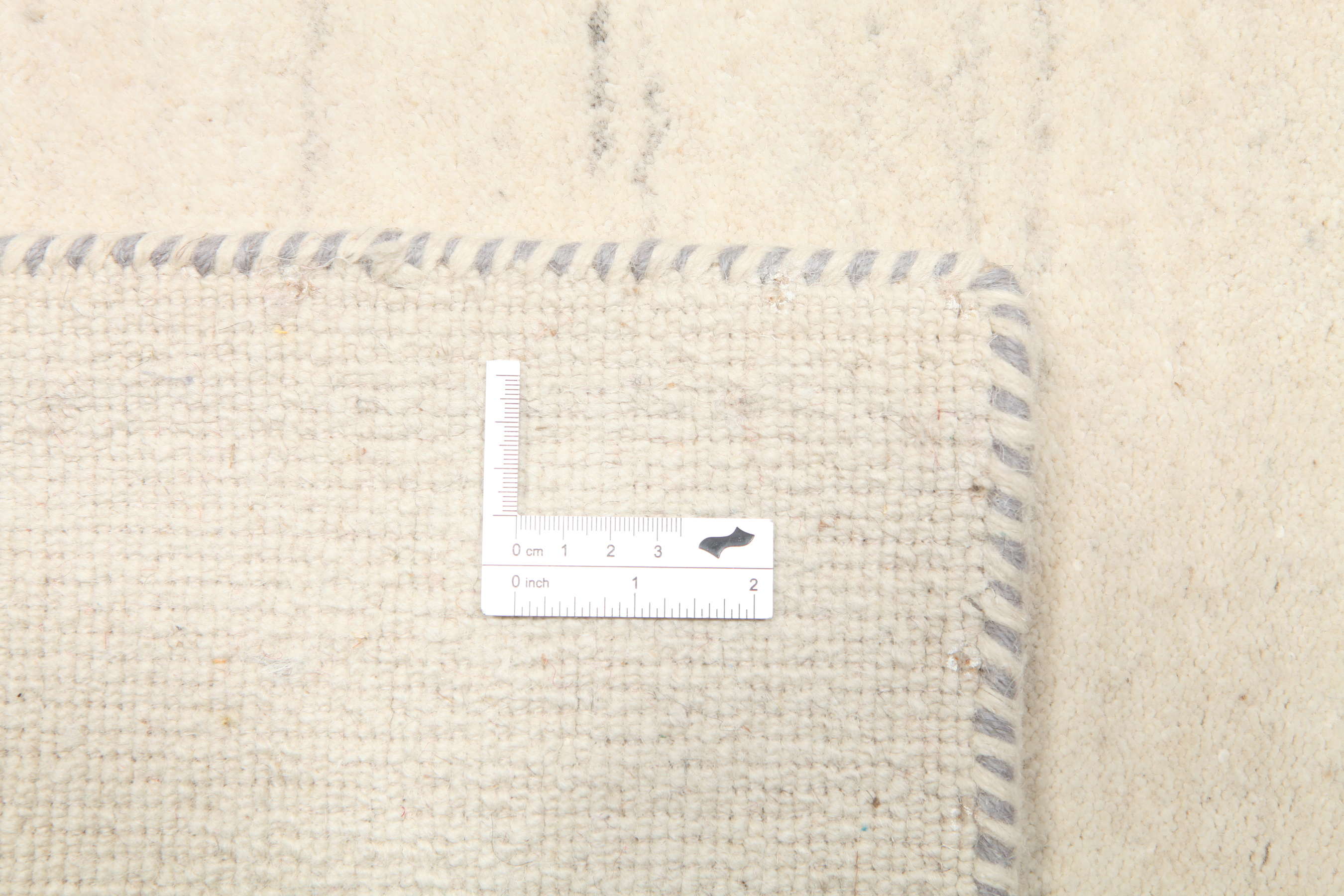 
    Gabbeh loom Two Lines - Off white - 100 x 160 cm
  