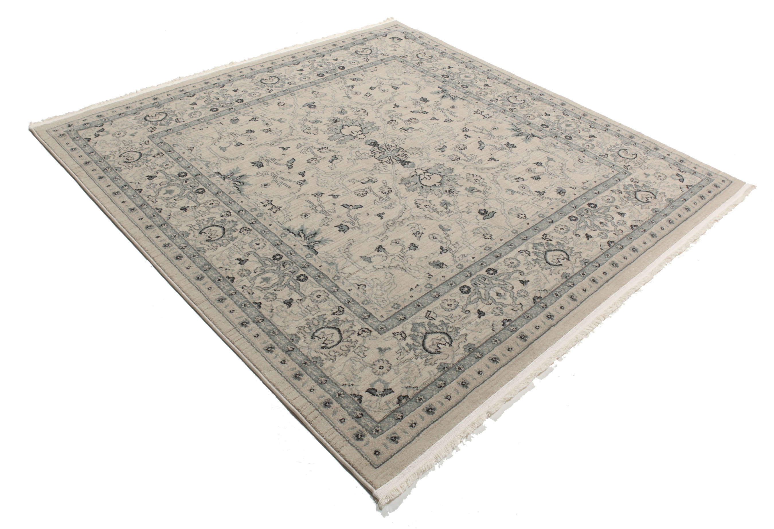 Ziegler Michigan - Beige / Green 200 x 200 cm Rug - Rugvista