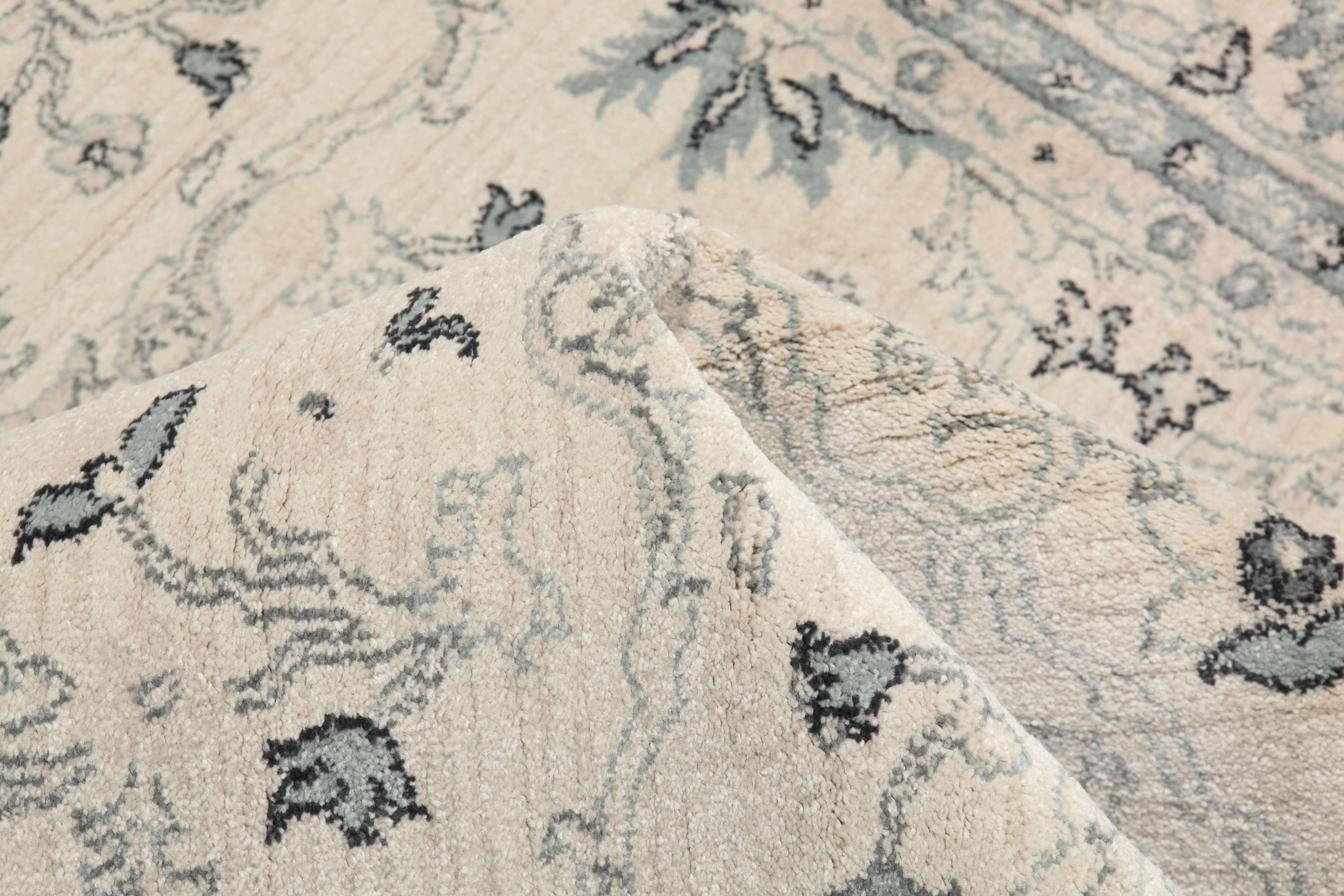 Ziegler Michigan Beige / Green 200 x 200 cm Rug Rugvista