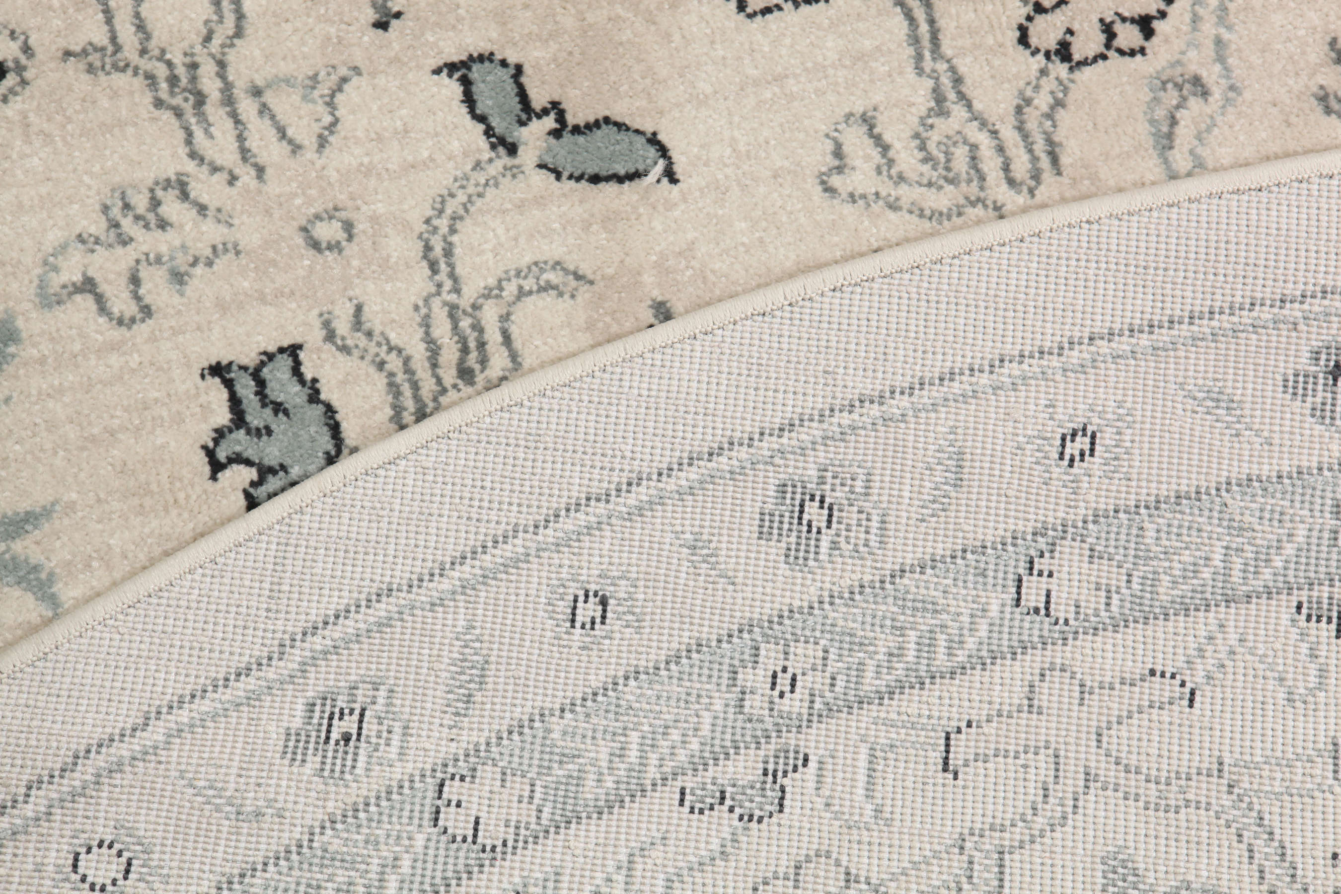 Ziegler Michigan Beige / Green, Round Ø 225 cm Rug Rugvista