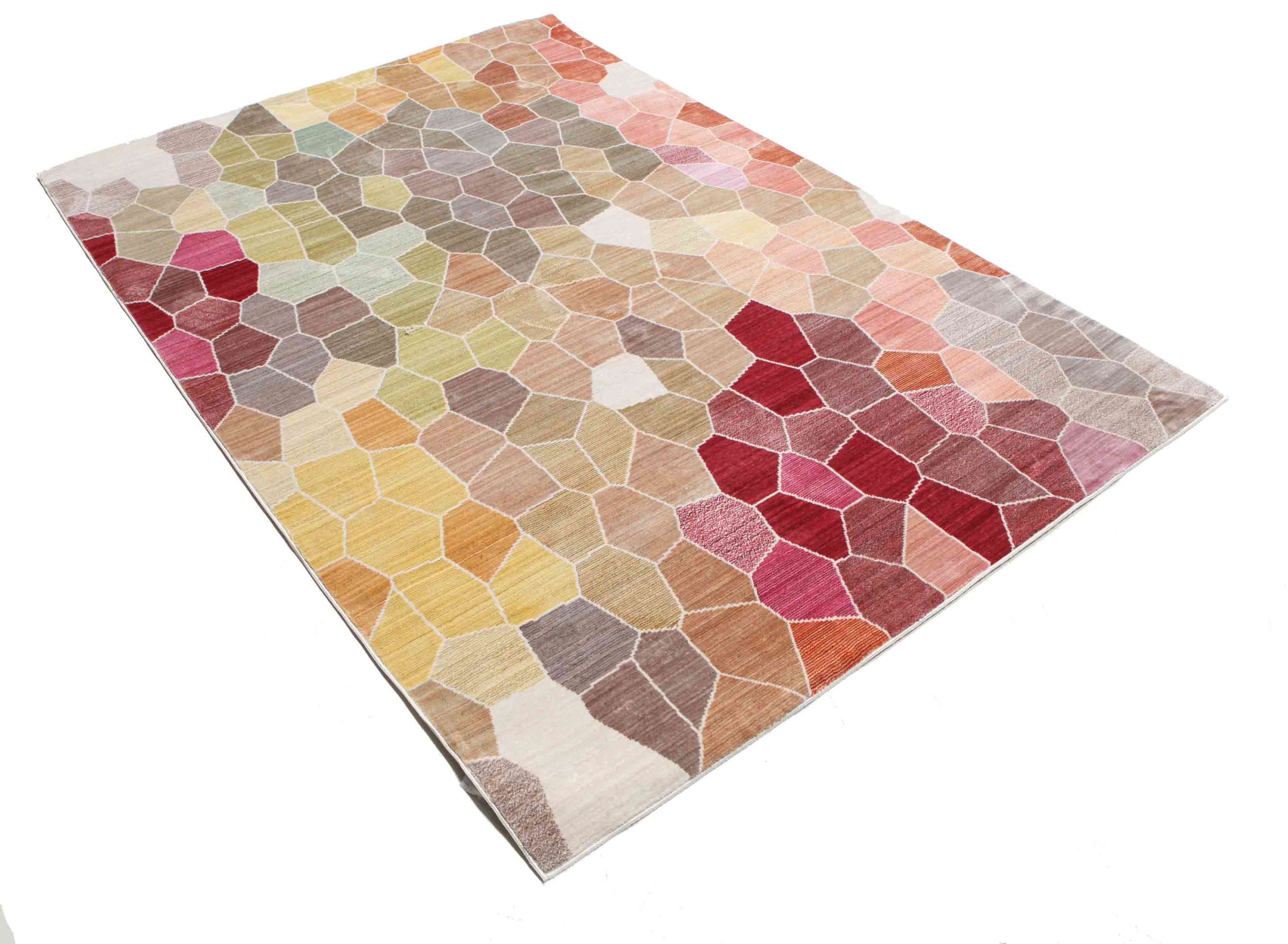 
    Play of Colours - Rød / Multicolor - 160 x 230 cm
  