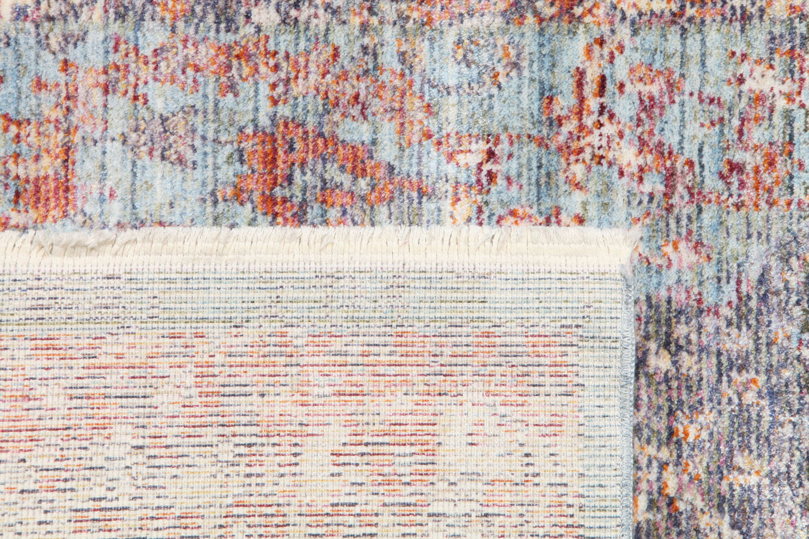 Mira Blue 80 x 140 cm Viscose Rug Rugvista