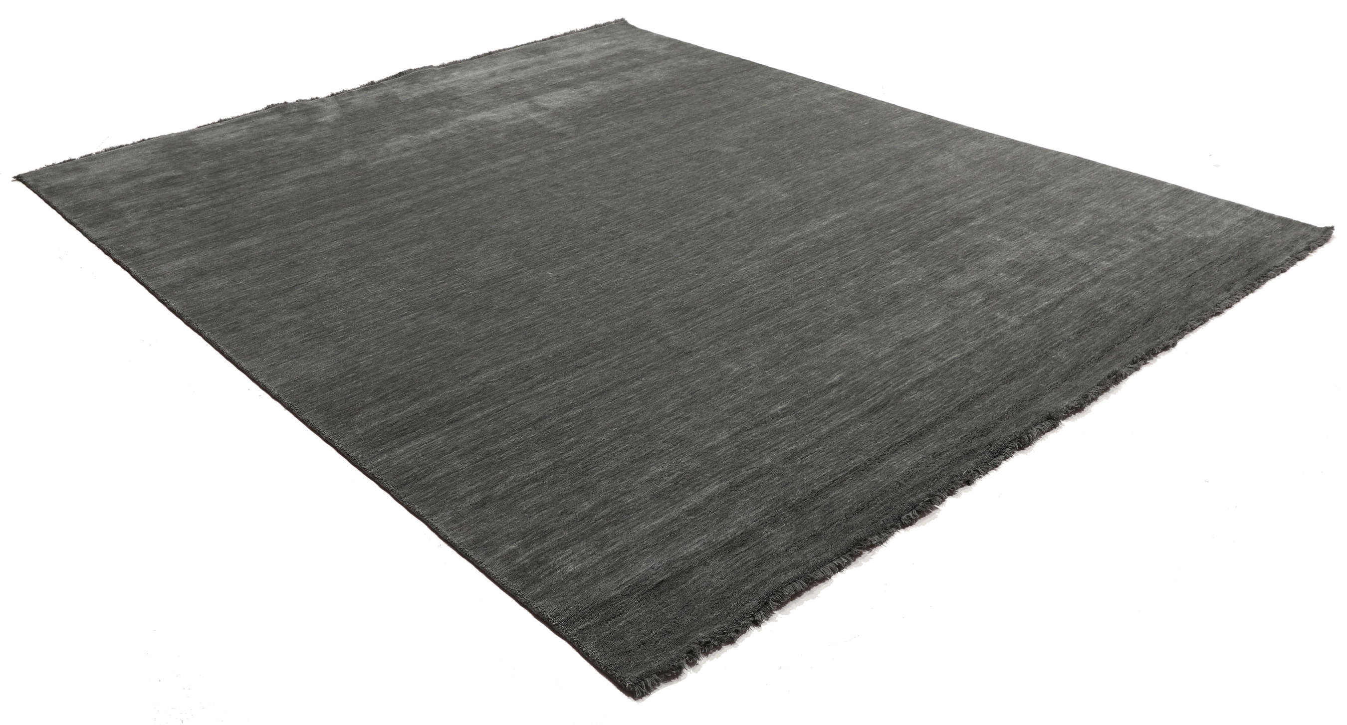 
    Handloom fringes - Dark grey - 250 x 300 cm
  