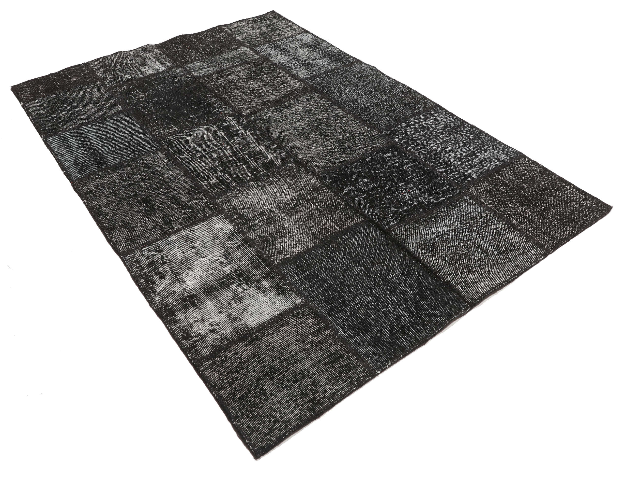 
    Patchwork - Dark grey - 158 x 232 cm
  