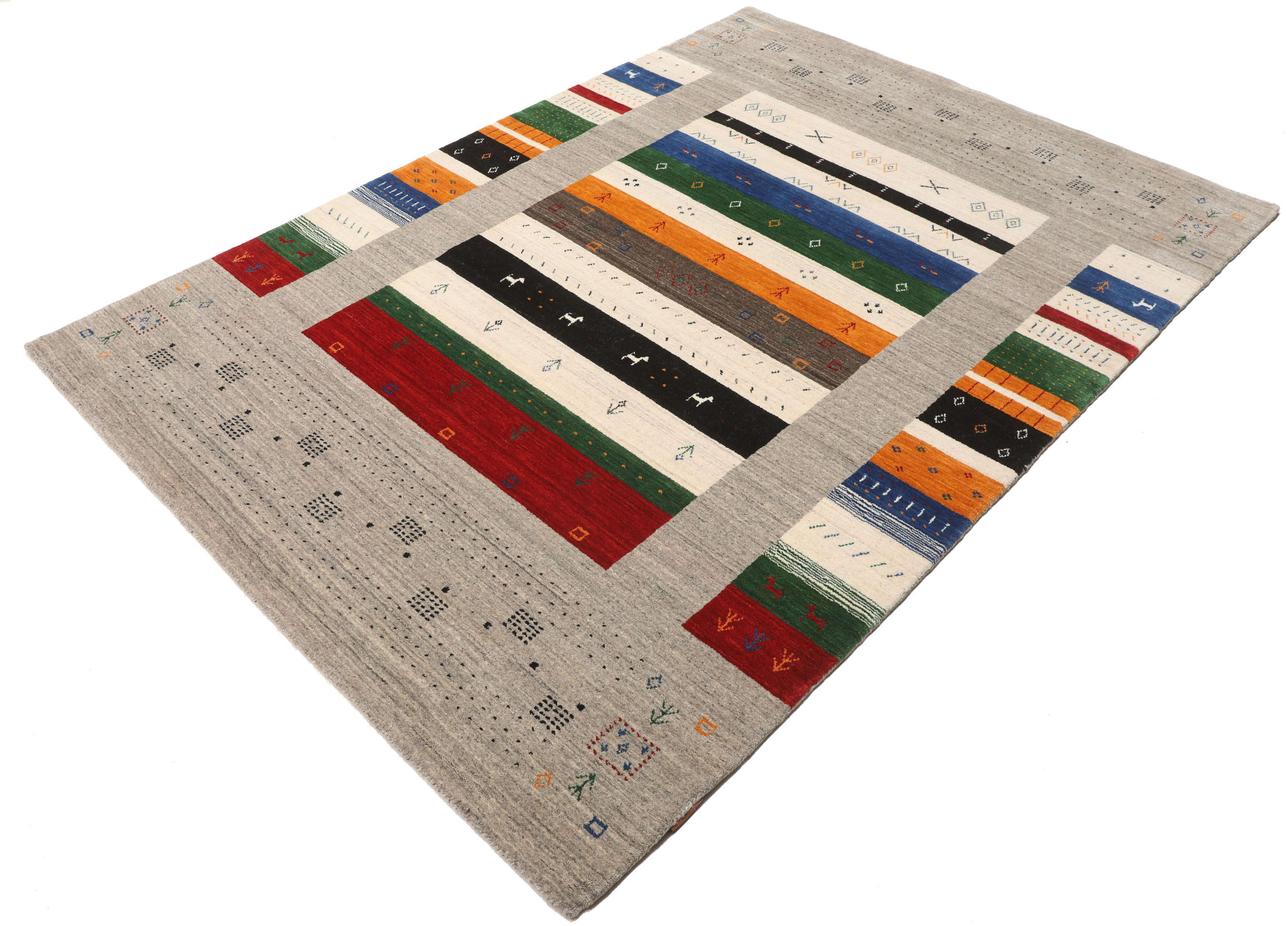 
    Loribaf Loom Designer - Grey / Multicolor - 160 x 230 cm
  