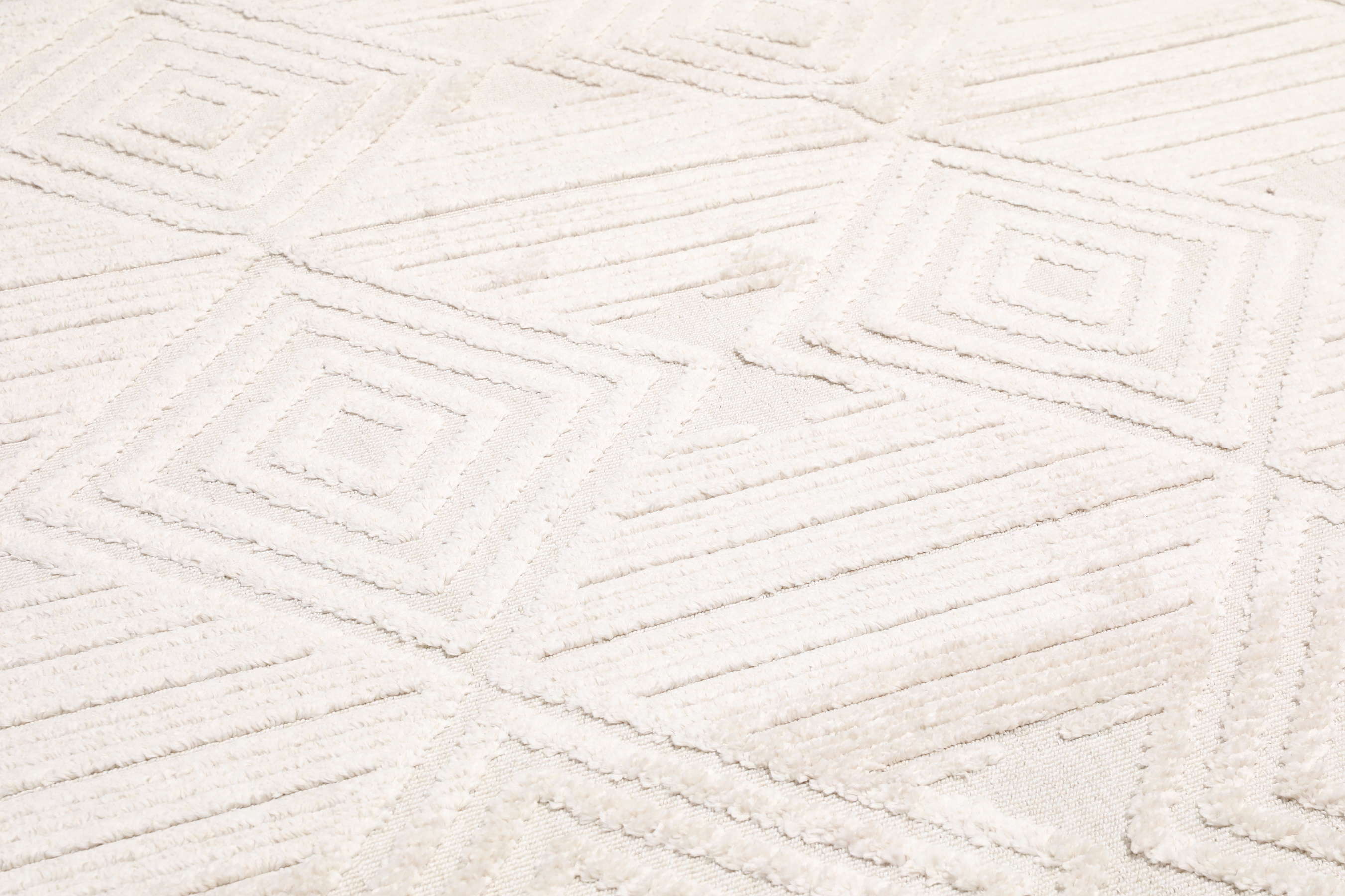 Taj - Cream White 200 x 290 cm Rug - Rugvista