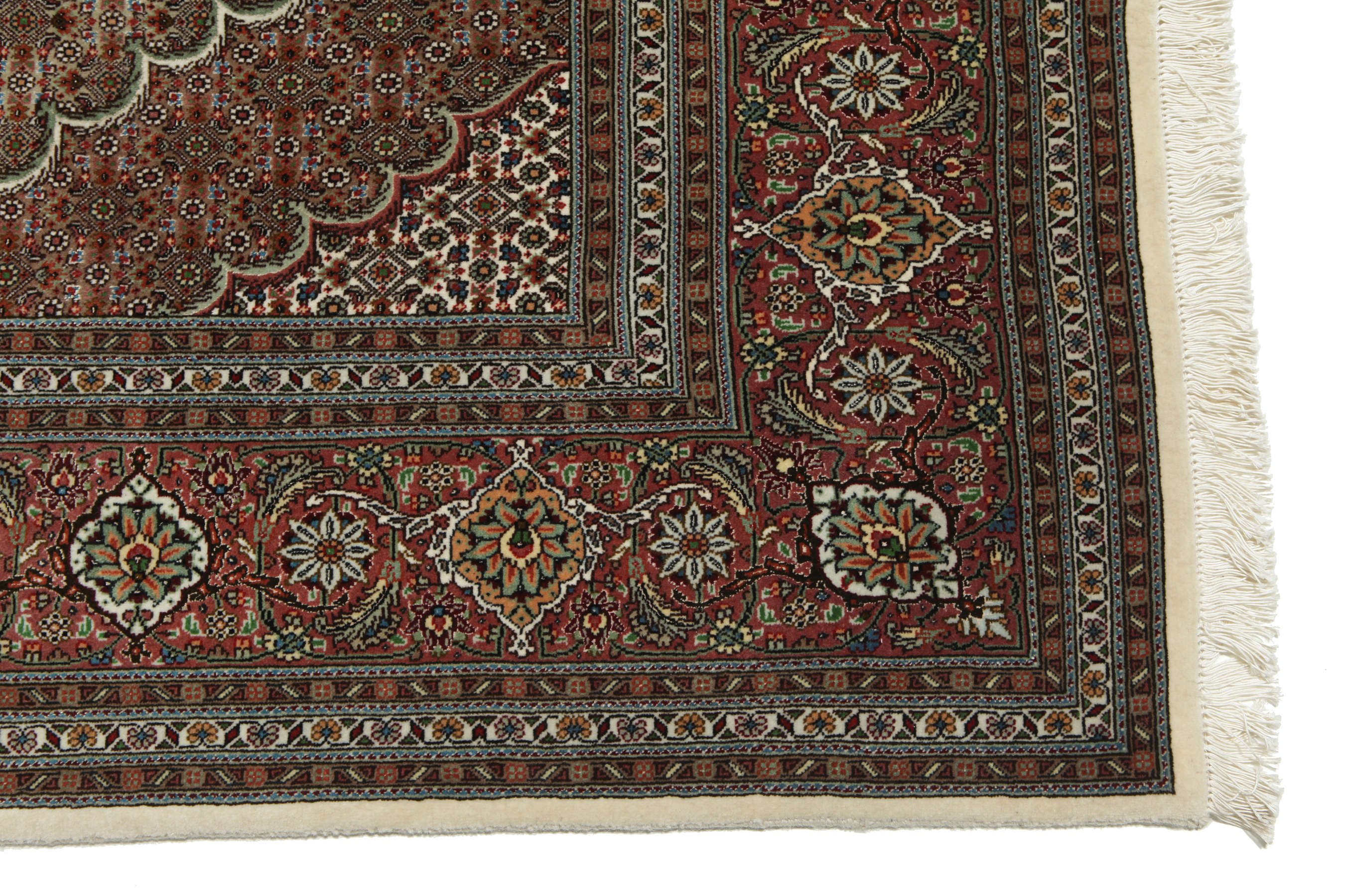 
    Tabriz 50 Raj with silk - Brown - 205 x 315 cm
  