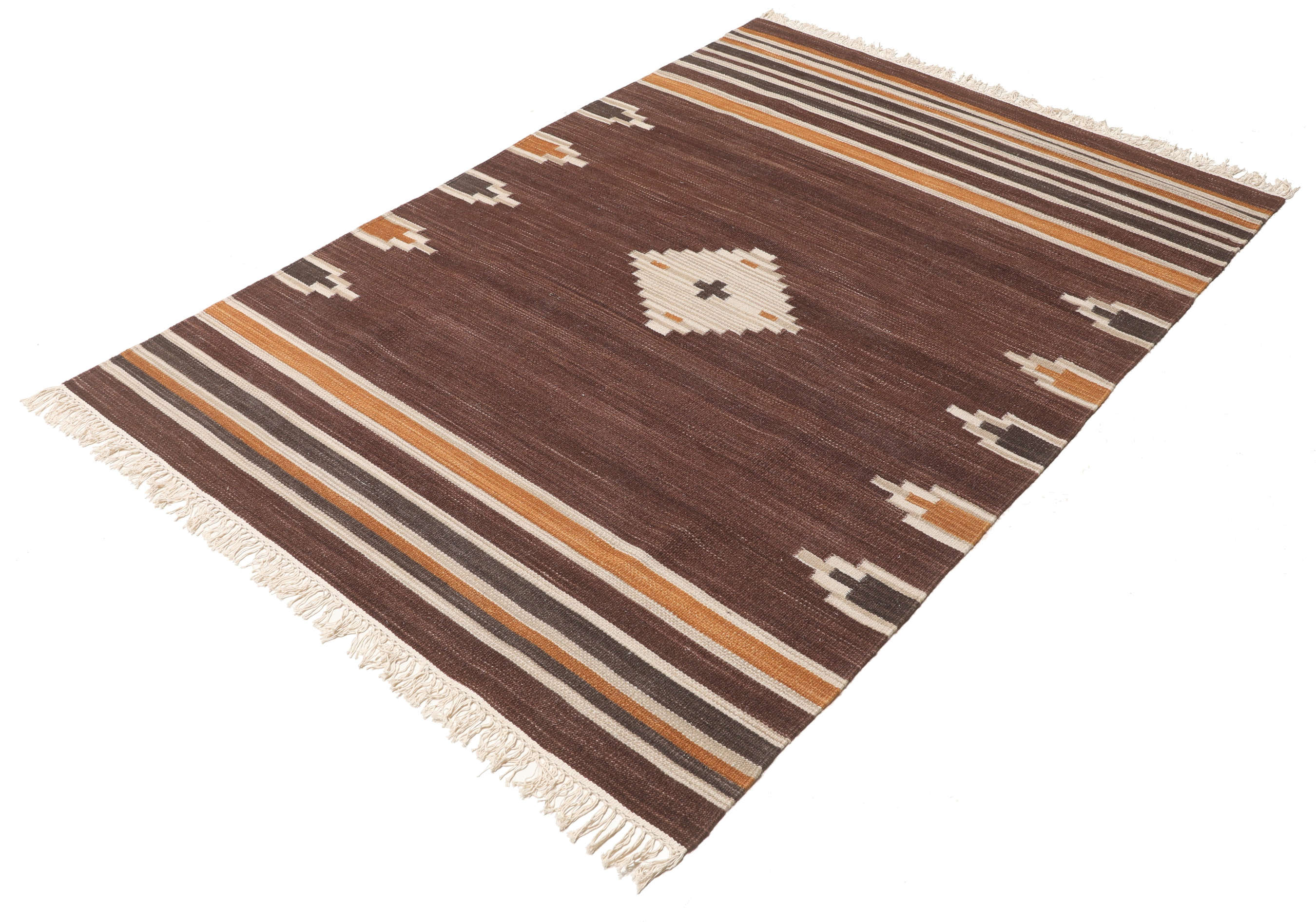 
    Tribal - Brown - 140 x 200 cm
  