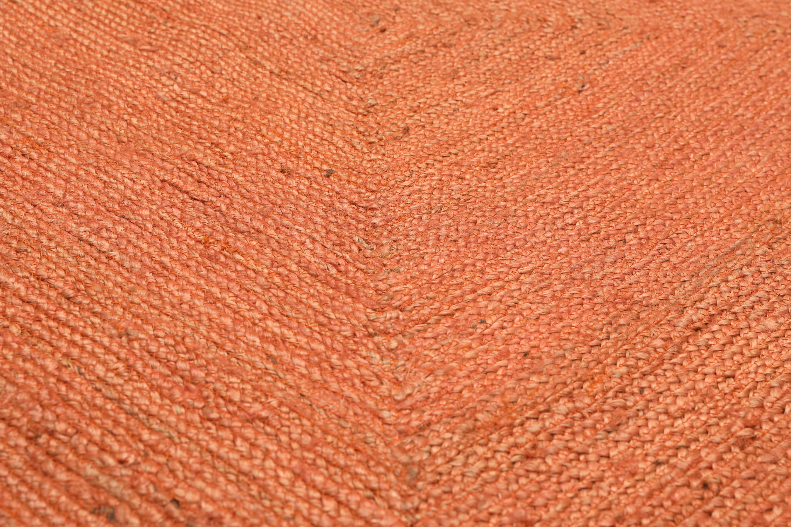 Frida Color Orange 140 X 200 Cm Jute Rug Rugvista