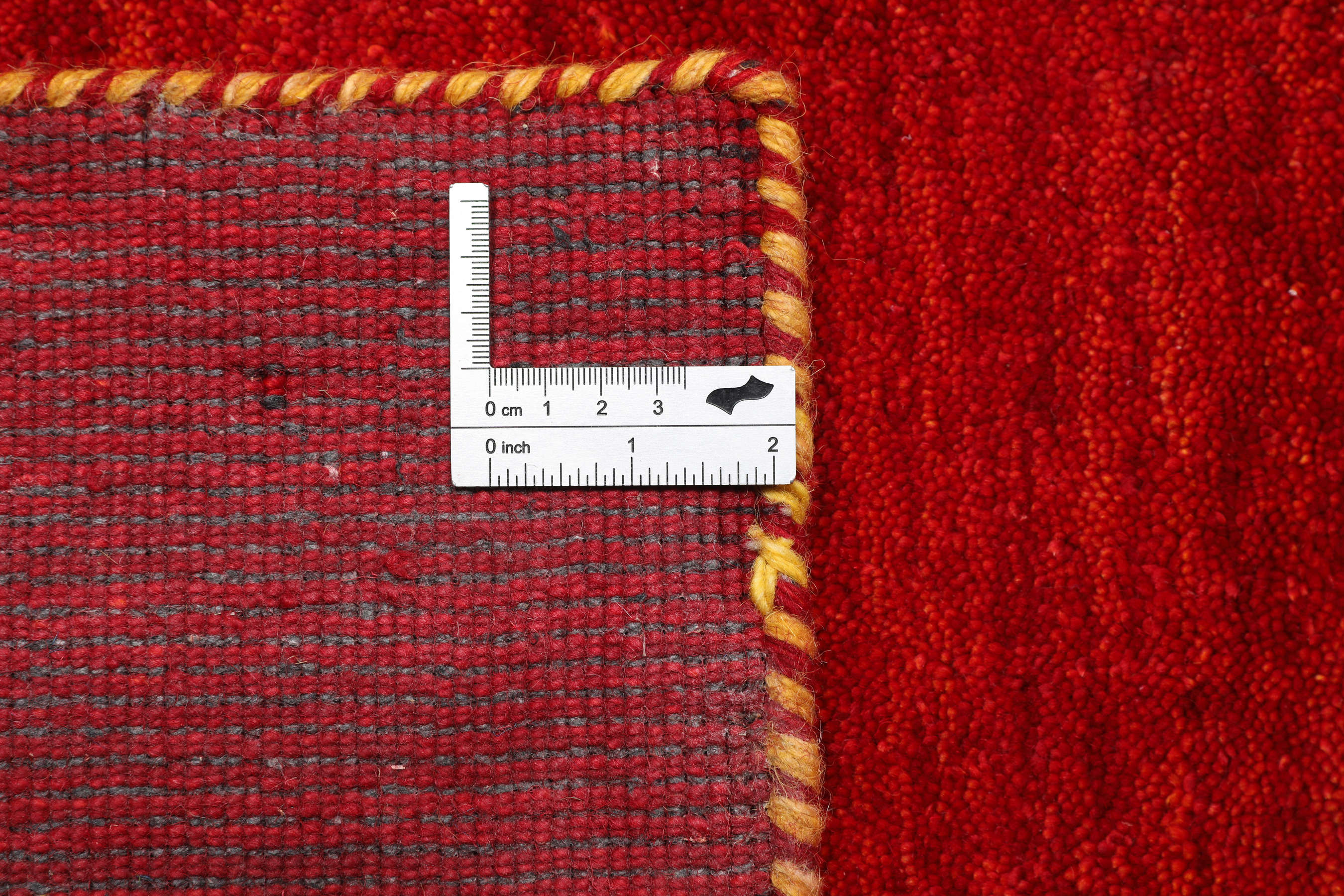
    Gabbeh loom Two Lines - Red - 80 x 350 cm
  