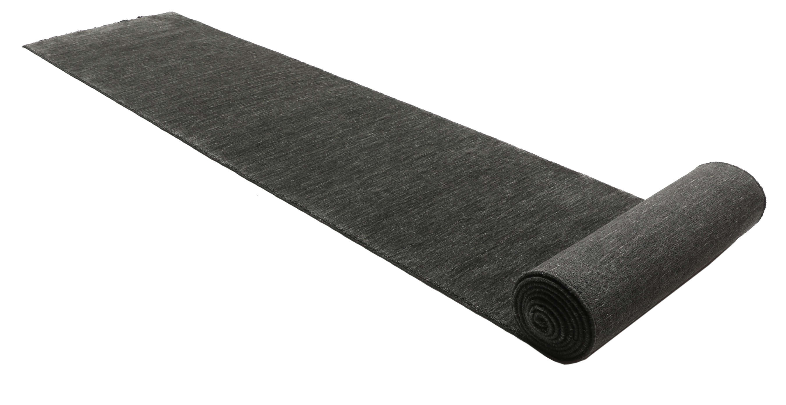 
    Handloom fringes - Black / Grey - 80 x 600 cm
  