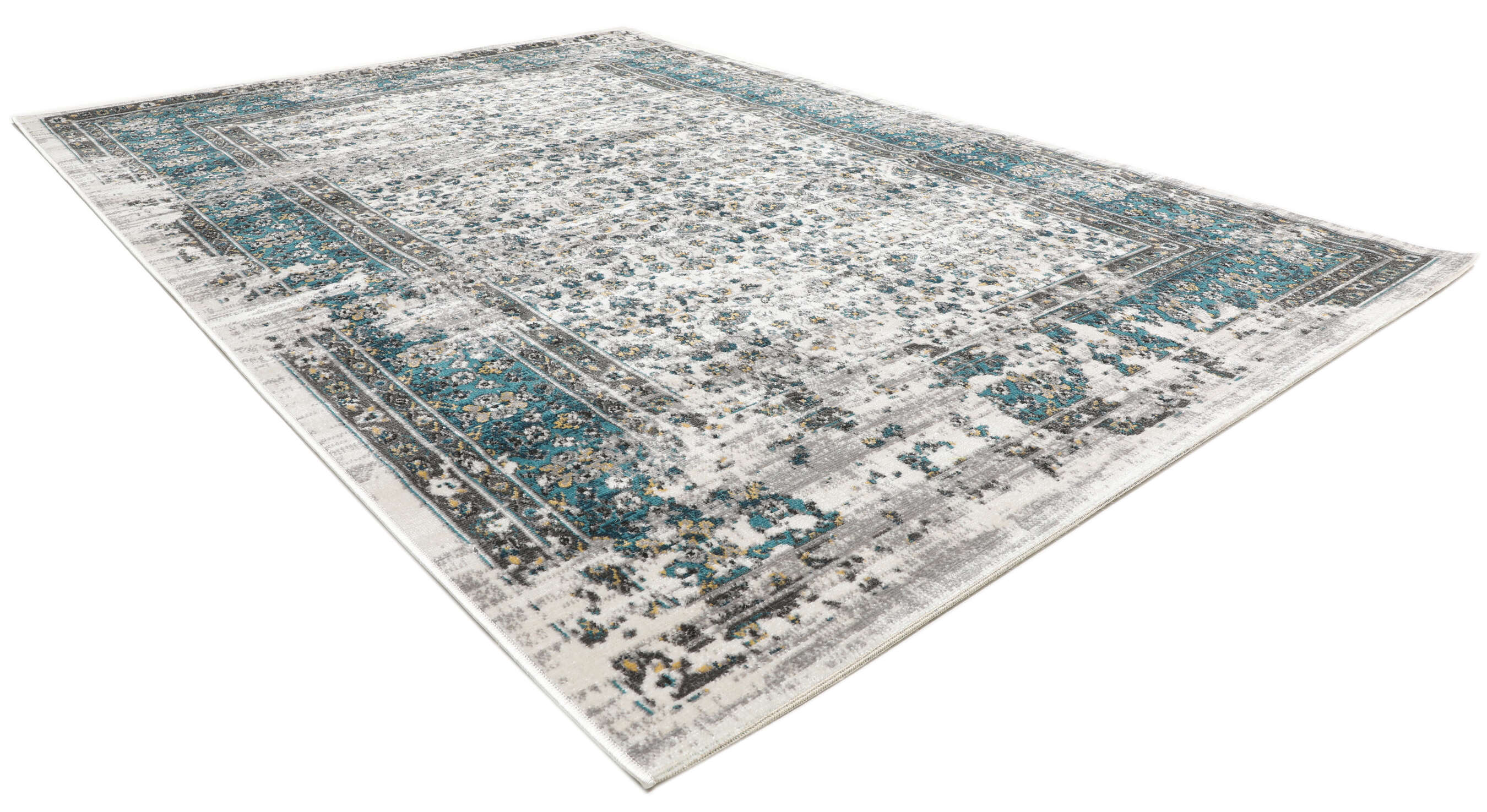 Rugvista Essential Vintage Vitra Dark Teal 160 x 230 cm Rug Rugvista