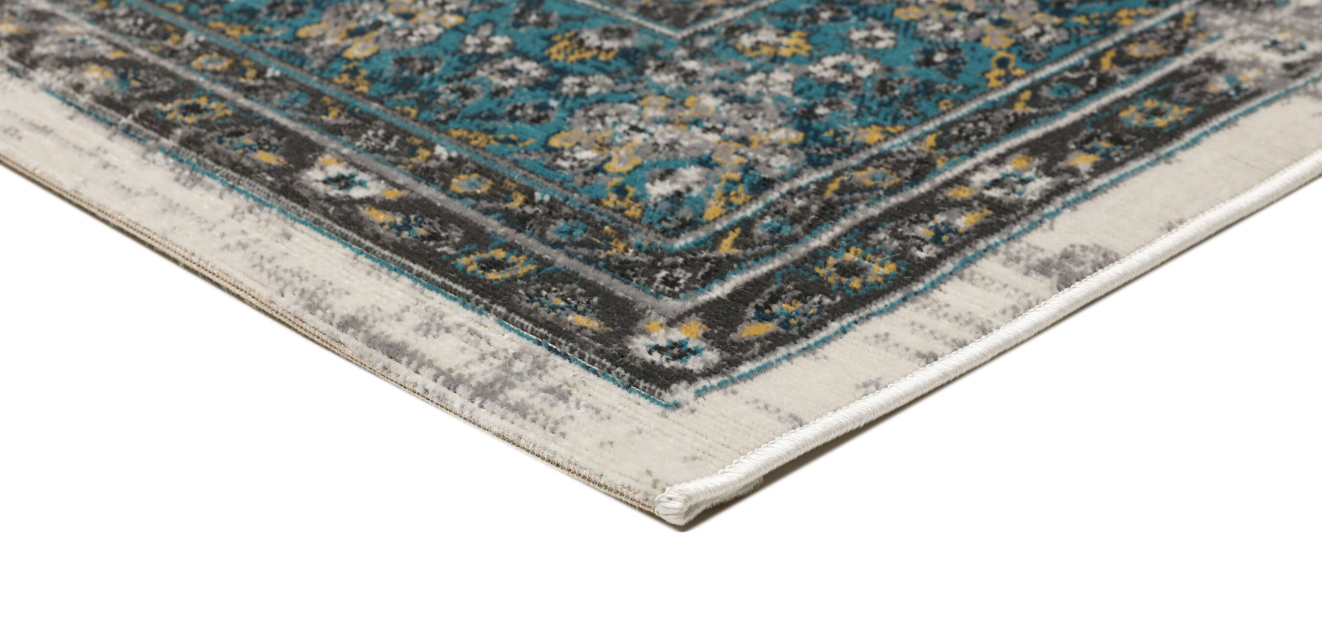 Rugvista Essential Vintage Vitra Dark Teal 160 x 230 cm Rug Rugvista