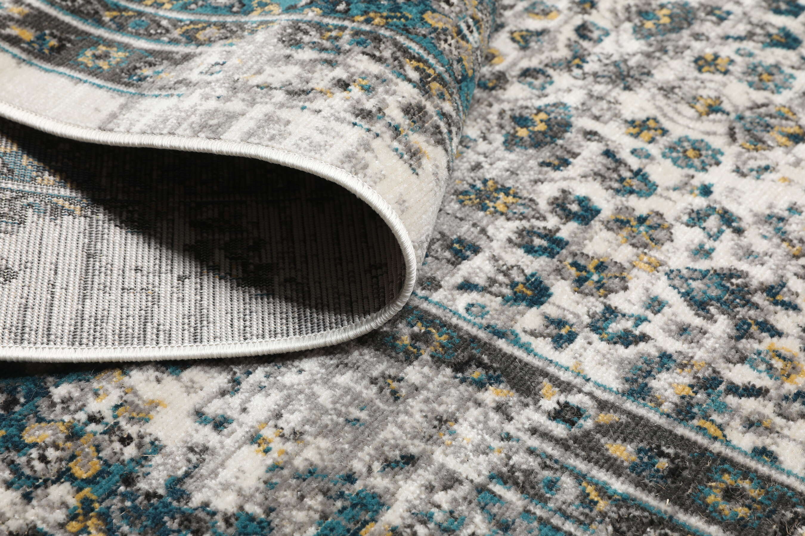 Rugvista Essential Vintage Vitra Dark Teal 160 x 230 cm Rug Rugvista