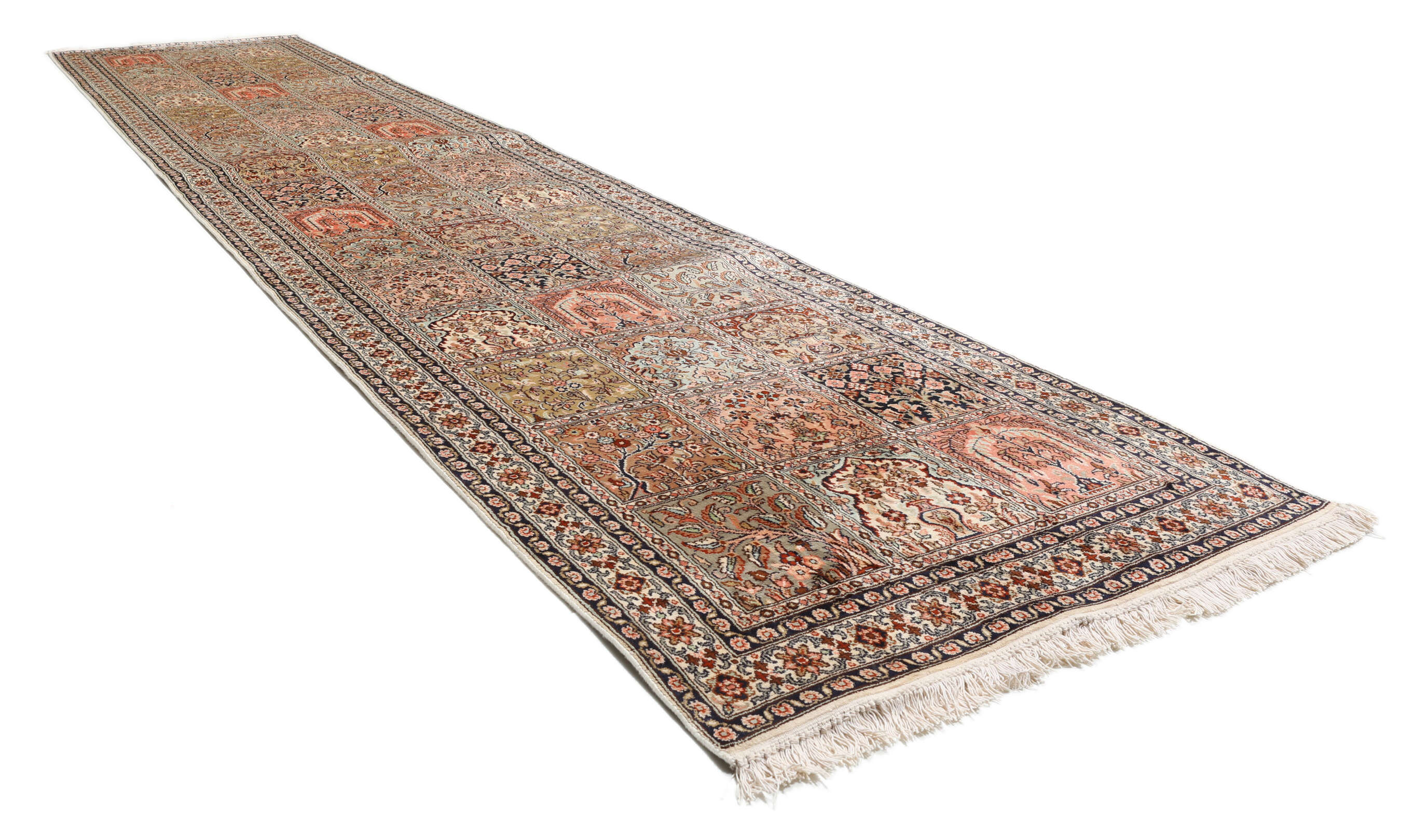 
    Kashmir pure silk - Beige - 79 x 353 cm
  