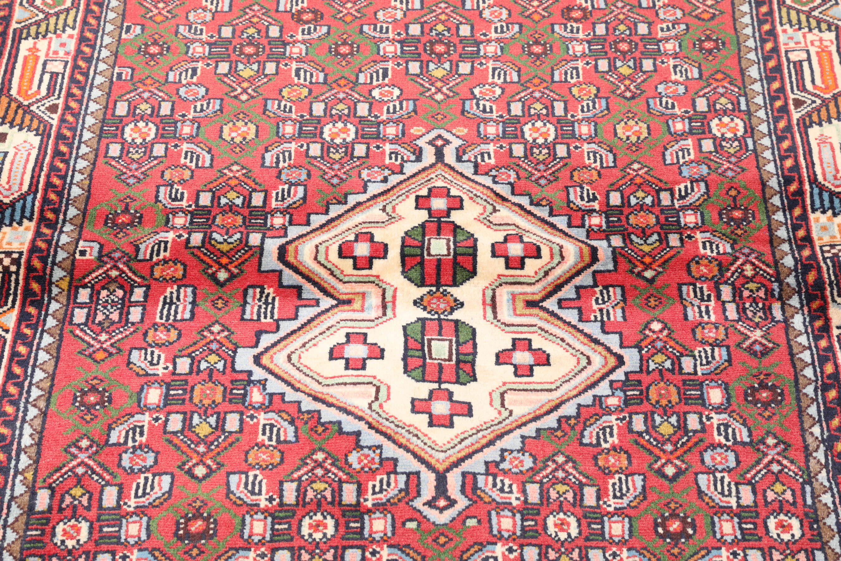 
    Hosseinabad - Red - 100 x 145 cm
  