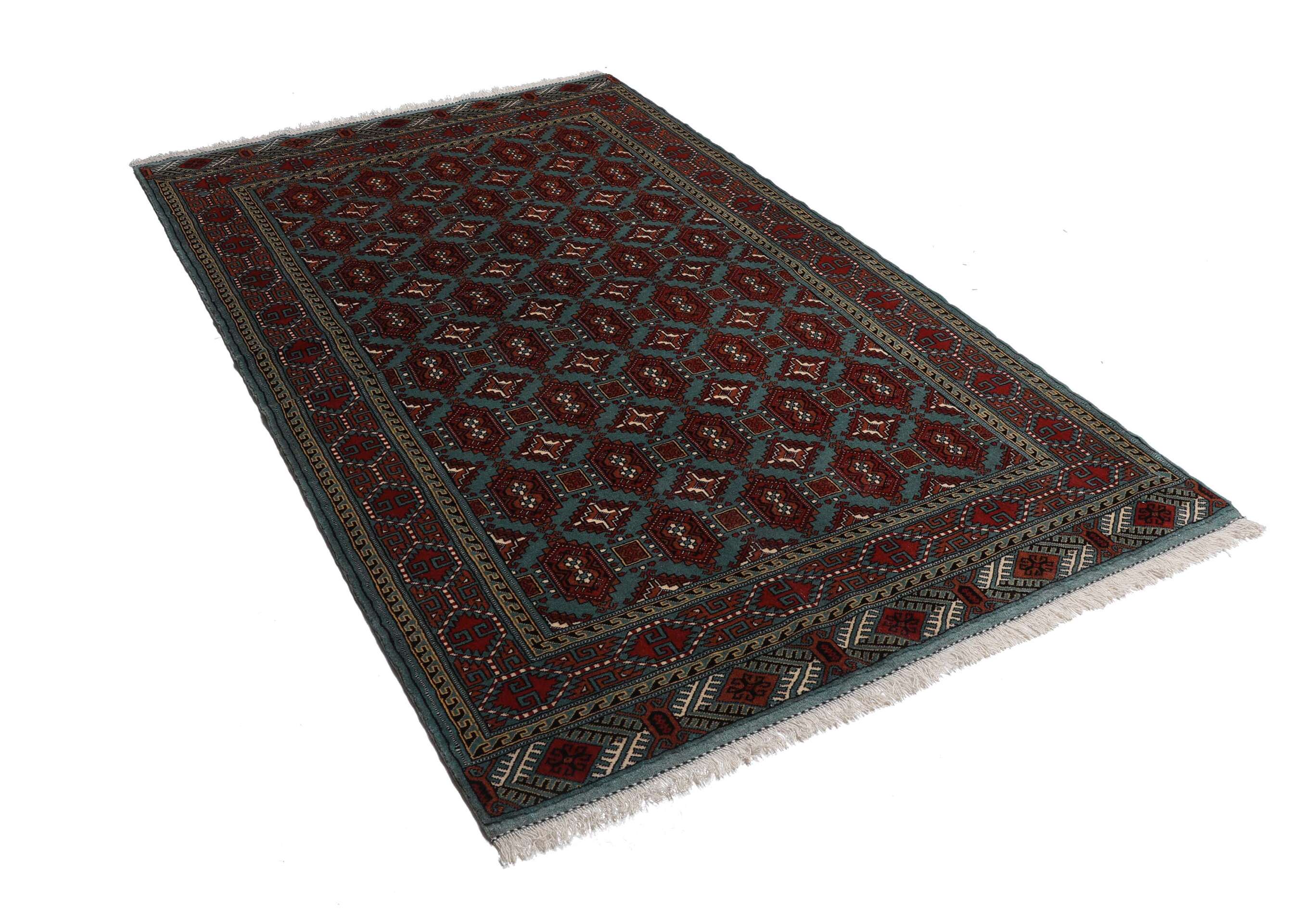 
    Turkaman - Dark red - 138 x 222 cm
  