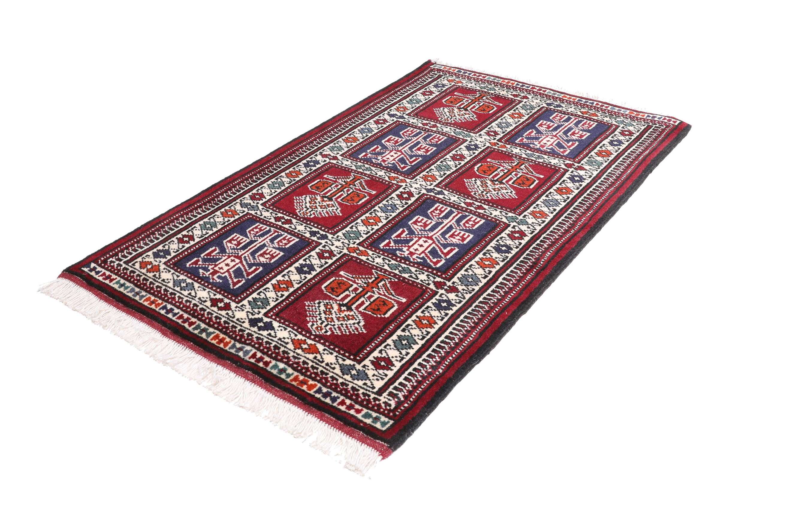 
    Turkaman - Dark red - 61 x 96 cm
  