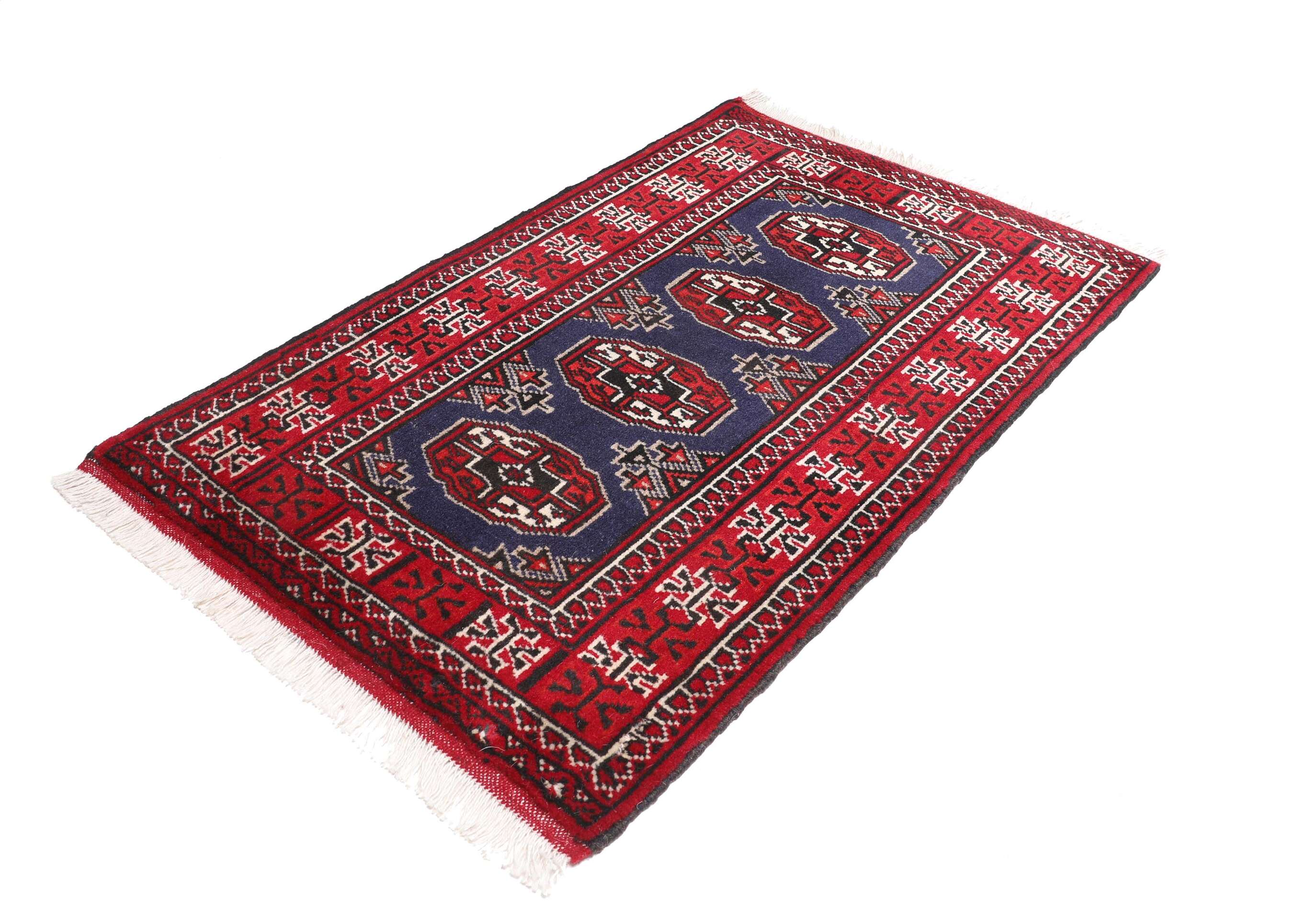 
    Turkaman - Dark red - 61 x 95 cm
  