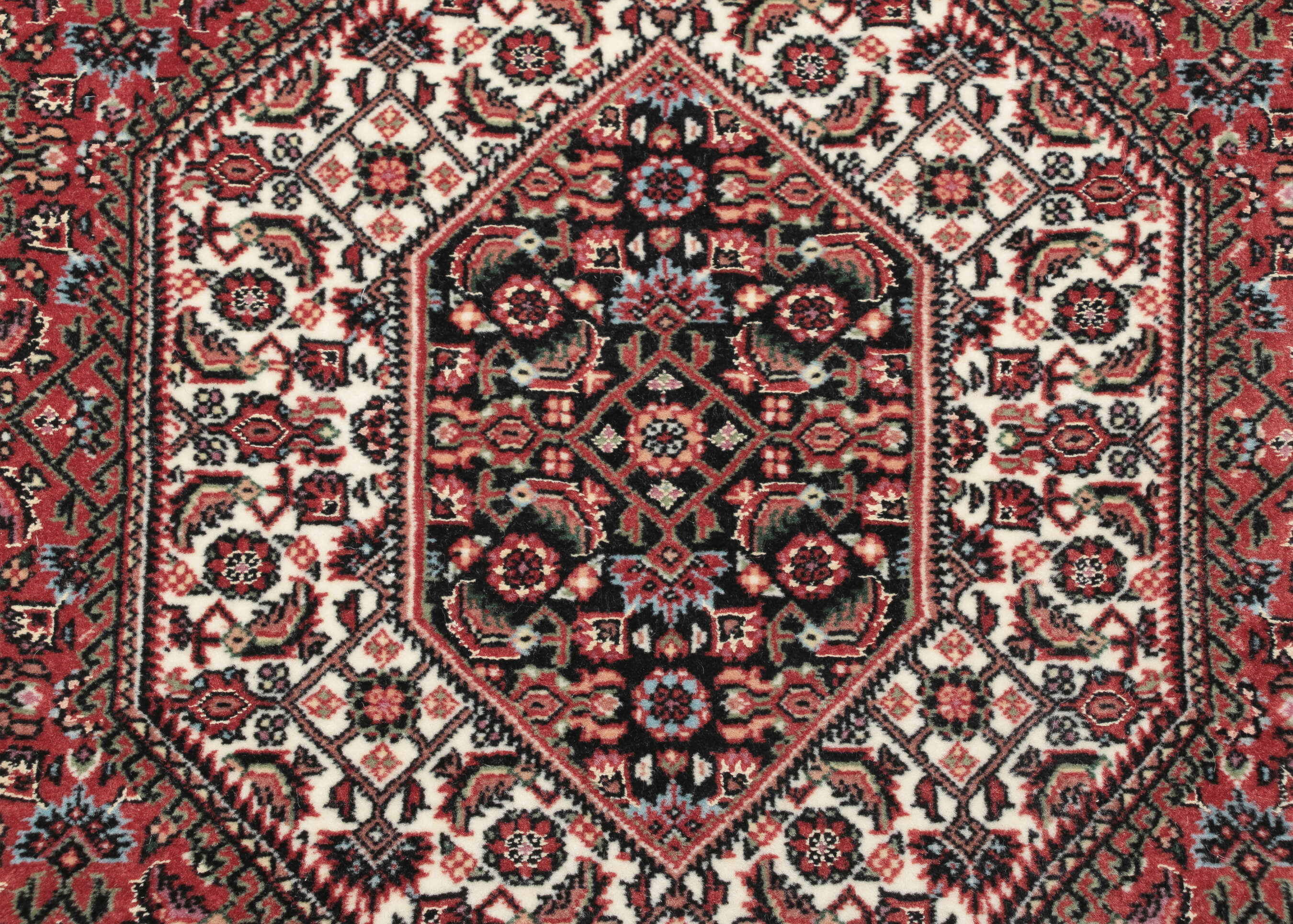 
    Bidjar with silk - Red - 95 x 148 cm
  