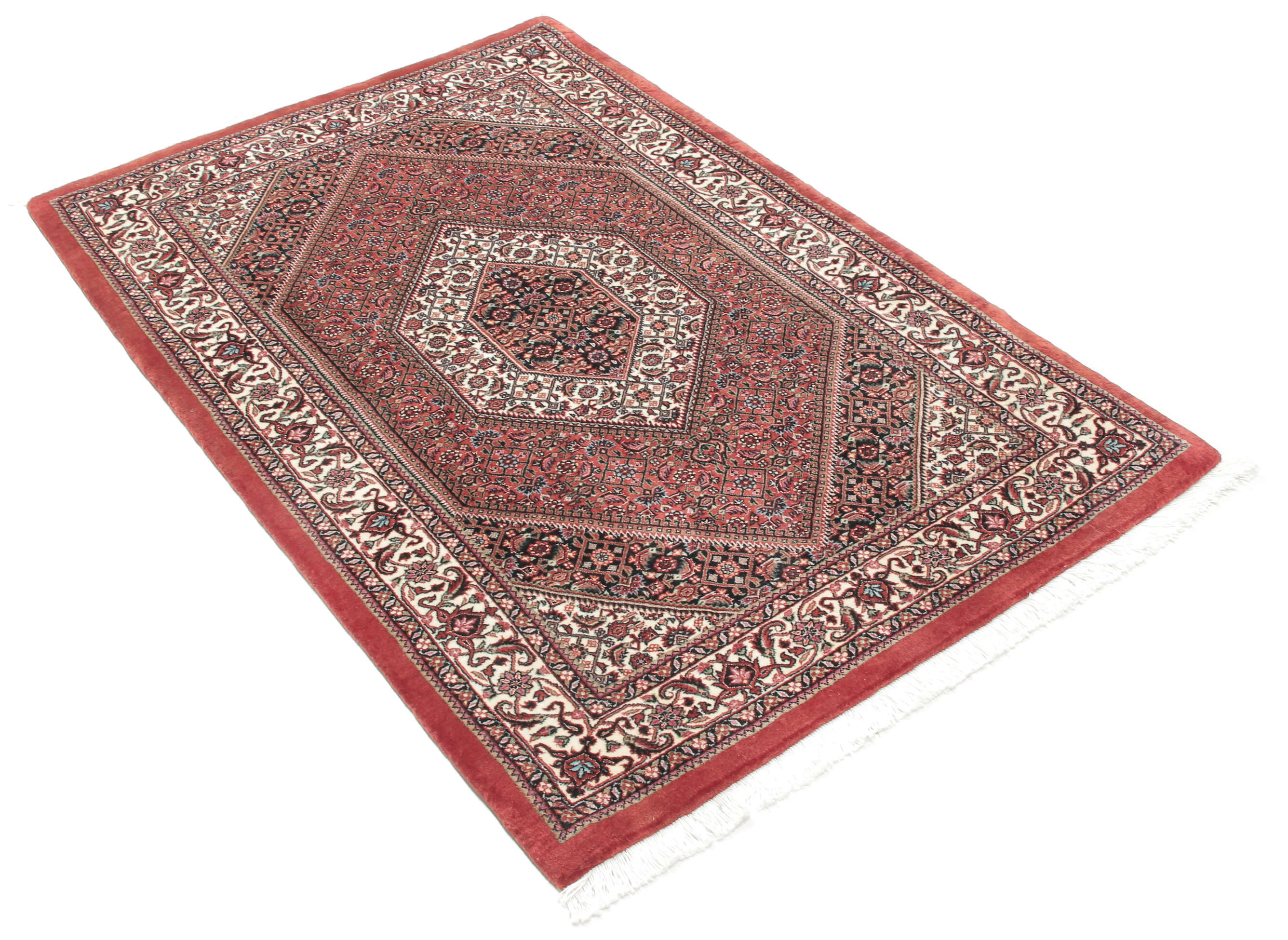 
    Bidjar with silk - Red - 95 x 150 cm
  