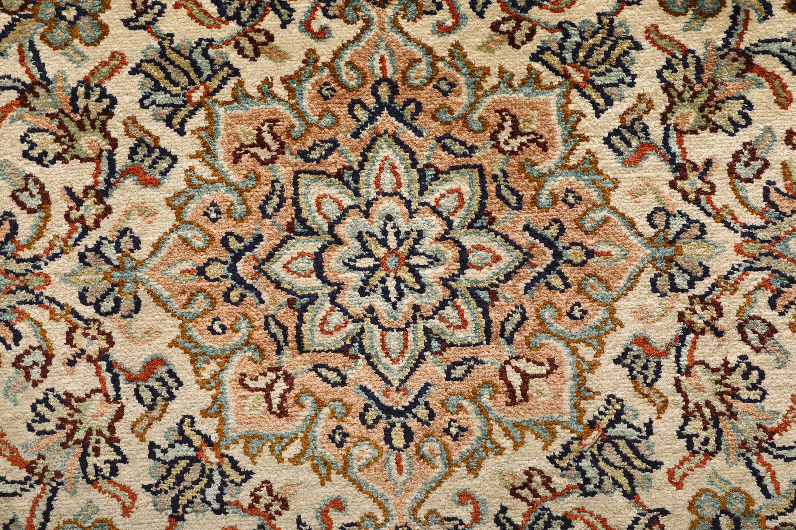 
    Kashmir pure silk - Beige - 81 x 312 cm
  