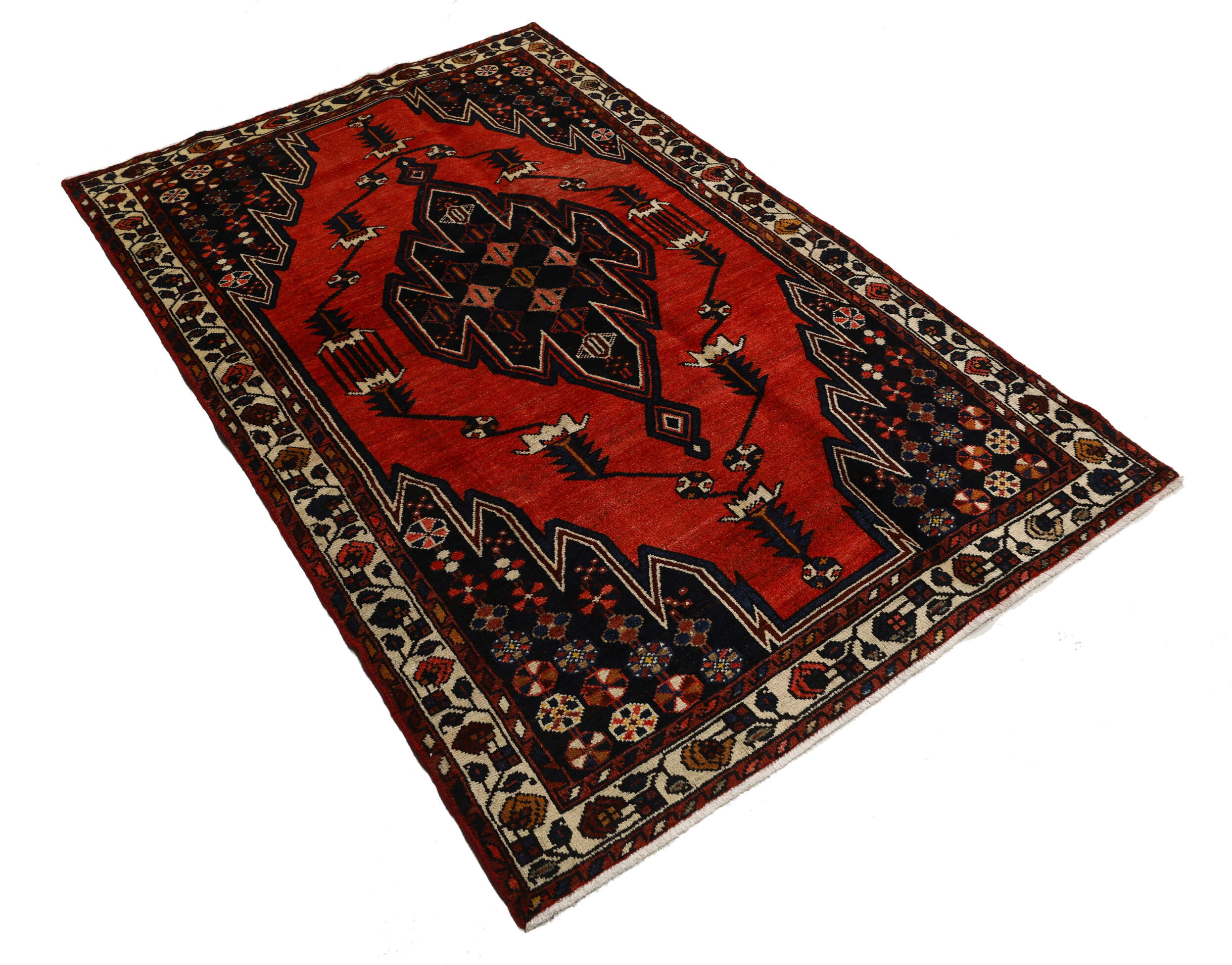 
    Hamadan - Dark red - 130 x 205 cm
  
